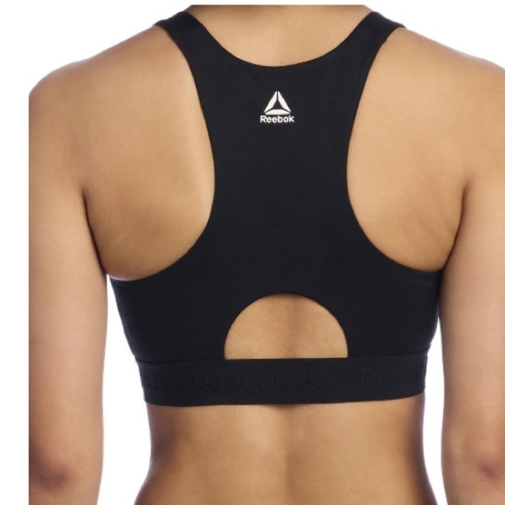 Reebok Classic Black Sports Bra - Picture 2 of 6